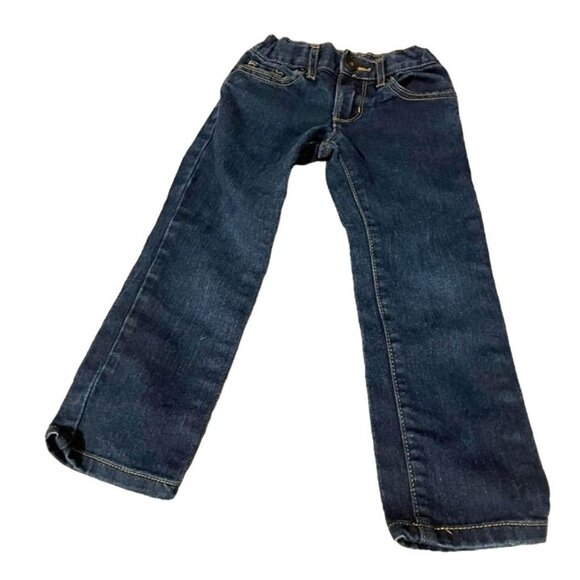 The Children's Place Size 4 Girls Bootcut Blue Jeans #G-3-52 - Picture 1 of 3